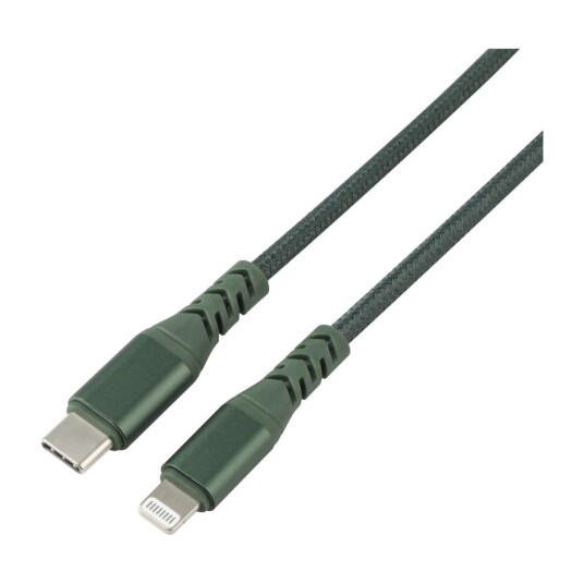 DACOTA PLATINUM KABEL USBC - LIGHTNING 1M, GRØNN