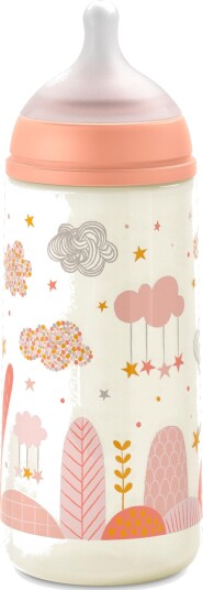 Suavinex Dreams Tåteflaske 360ml 6+mnd Rosa Suavinex Dreams Tåteflaske 360ml 6+mnd Rosa