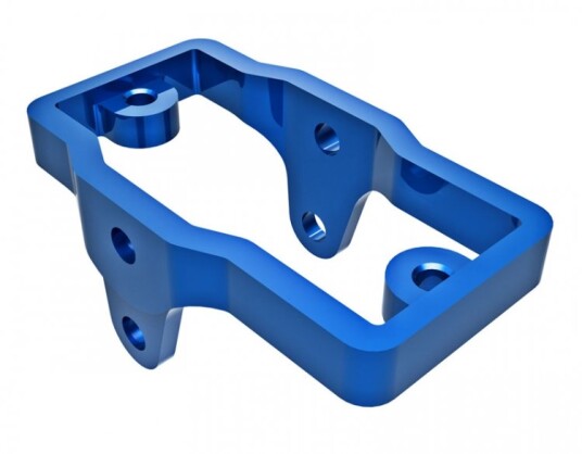 Traxxas TRX-9739-BLUE Alu Servo Mount TRX-4M