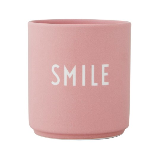 Design Letters favorittkopp 25 cl Smile-old rose