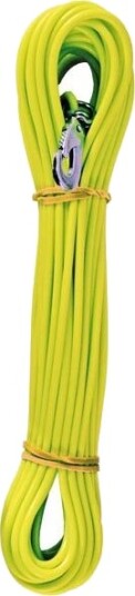 Alac Sporline Gummi 15m til hund - 4mm Neon Gul