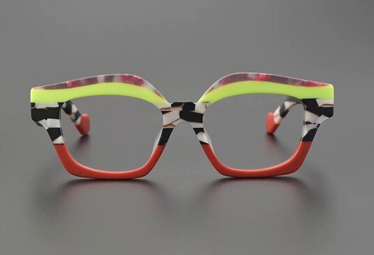 Briller Agra fra eo Selection Rød Acetate ovaLarge