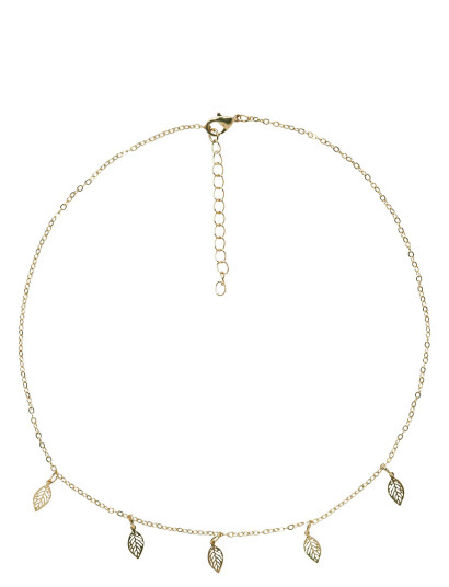 LMTD Nlfleaf Necklace   Gold   ONE SIZE