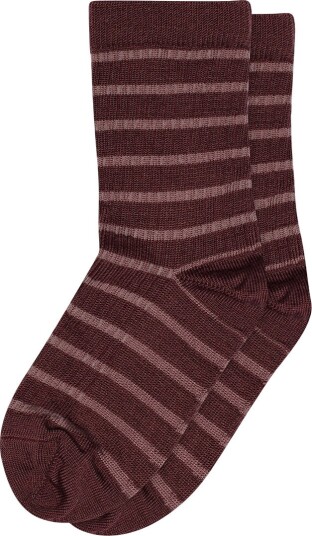 MP Sokker Ull Viggy Grape Skin MP 40/42 Sokker Bordeaux Lilla 40 42