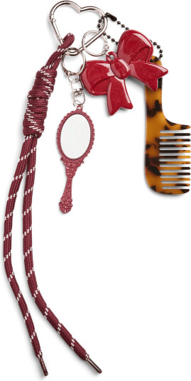 Pieces Pcanna J Keyhanger Bundle Go Burgundy ONE SIZE