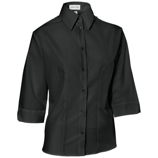 JOBELINE Dameskjorte Filipa 3/4 arm; Størrelse 42; Svart
