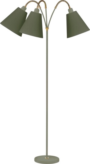 Haga Trio Gulvlampe u/skjermer Høyde 140 Cm