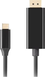 Kabel Usb-CM->DisplayportM 1M 4K 60Hz Czarny Lanberg