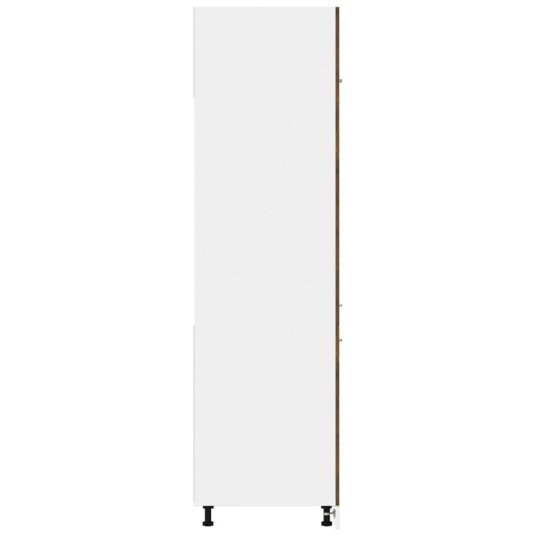 vidaXL H?yskap til kj?kken r?kt eik 60x57x207 cm konstruert tre vidaXL H?yskap til kj?kken r?kt eik 60x57x207 cm konstruert tre