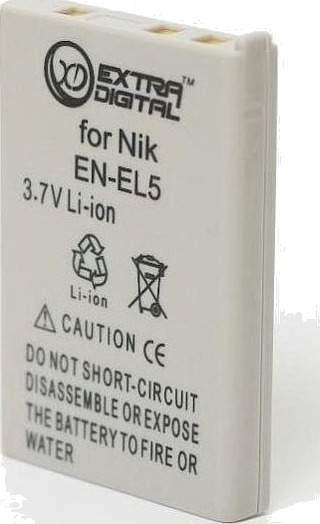 Ekstra Digital Nikon Batteri En-El5 DV00DV1040