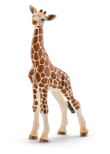 Schleich Giraffkalv i plast - 11,5 cm Wild Life Figur