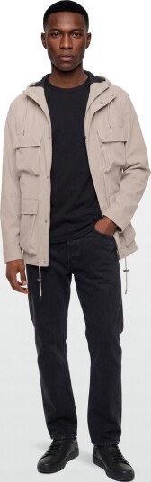 Rains Pocket Jacket W3 Beige L Rains Pocket Jacket W3 Beige L
