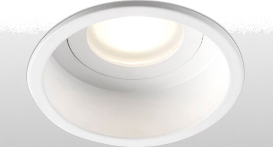 Hyde innfelt spot hvit Ø8,9 cm IP44 – Faro FARO BARCELONA   Entré   Moderne   Metall   Rund