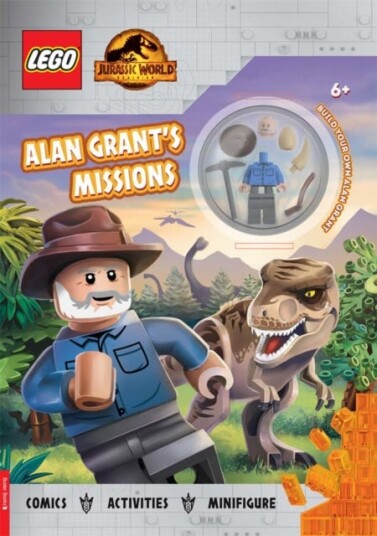 Lego¿ Jurassic World¿: Alan Grant¿s Missions: Activity Book With Alan Grant Minifigure Av Lego®, Buster Books