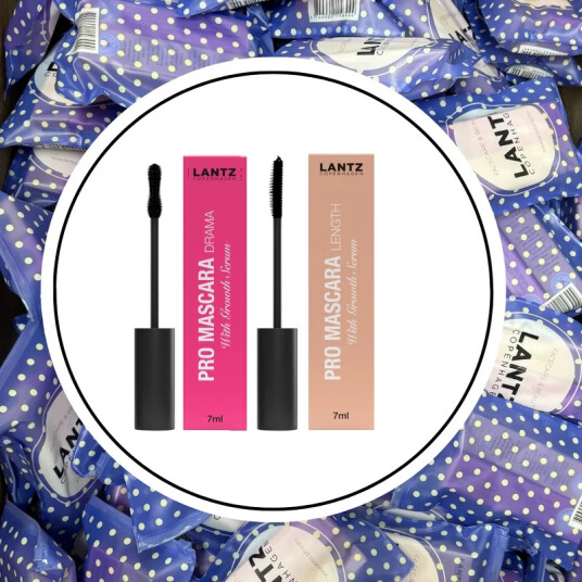 Lantz Cph Lenght + Drama Mascara 2 x Black 7 ml