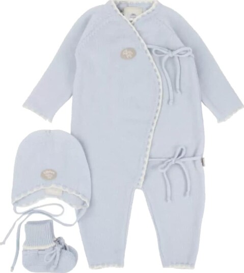 Lillelam Hentesett Baby Babyblå 56