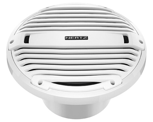 Hertz HMS 12 B4-LD-W marine subwoofer 12", 4 Ohm, Hvit, 500W RMS, RGB LED