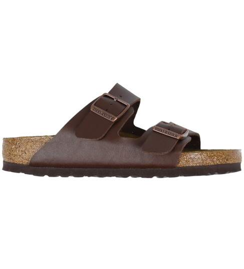 Birkenstock Unisex Arizona Birko-Flor Regular Dark Brown 40
