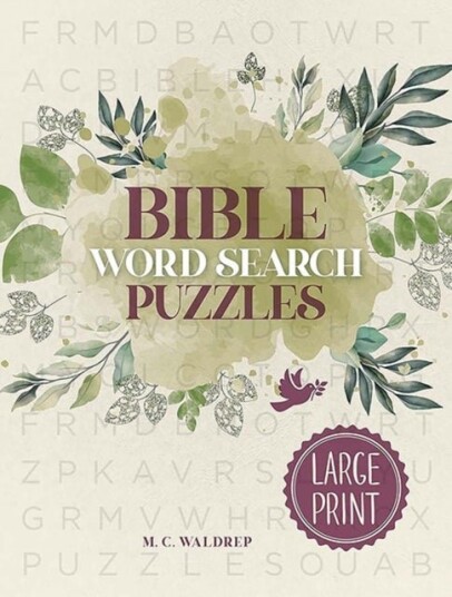 Bible Word Search Puzzles Large Print
