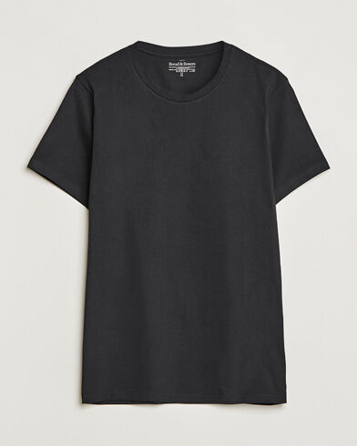 Bread & Boxers Heavy Cotton Crew Neck Tee Black