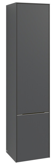 VILLEROY & BOCH SUBWAY 3.0 HØYSKAP 40X171 VENSTRE 2 DØRER GRAPHITE HÅNDTAK I MØBELETS FARGE VILLEROY & BOCH SUBWAY 3.0 HØYSKAP 40X171 VENSTRE 2 DØRER GRAPHITE HÅNDTAK I MØBELETS FARGE