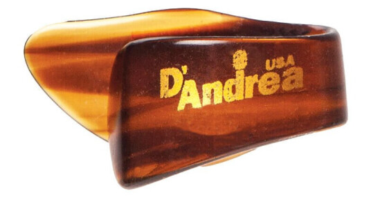 D'Andrea Tommelplekter 371 - Medium Sheel Plekter 6-Pakning
