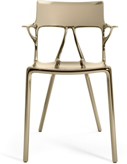Kartell - A.I. Chair Bronze Spisestoler Philippe Starck Brun Plast
