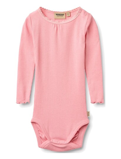 Wheat Rib Body L/S Lotta Pink 62 Wheat Rib Body L/S Lotta Pink 62