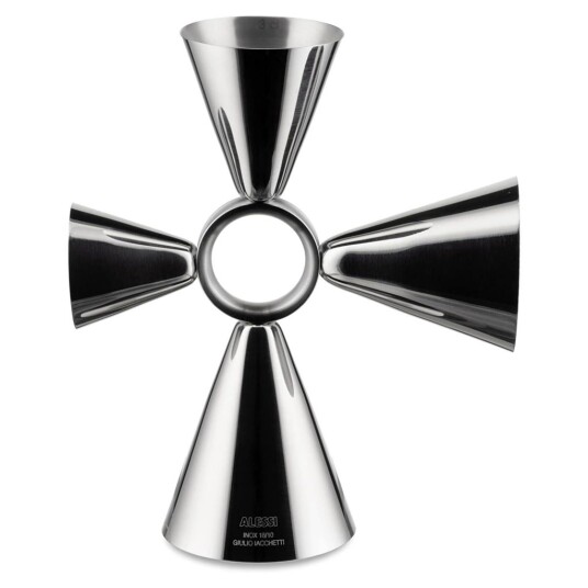Alessi The Tending Box   Quadri Combo Jigger