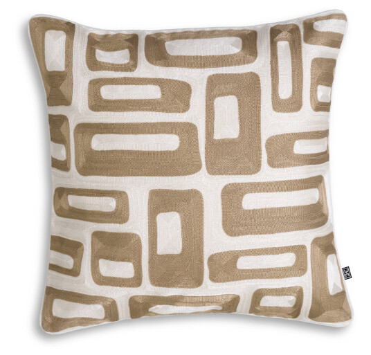 Cerva kudde beige/vit Cerva kudde beige/vit