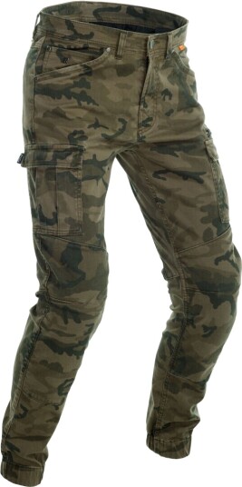 Richa Apache Camo Motorsykkel Jeans 36 Grønn Flerfarget