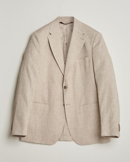 Morris Linen Suit Blazer Khaki Morris Linen Suit Blazer Khaki