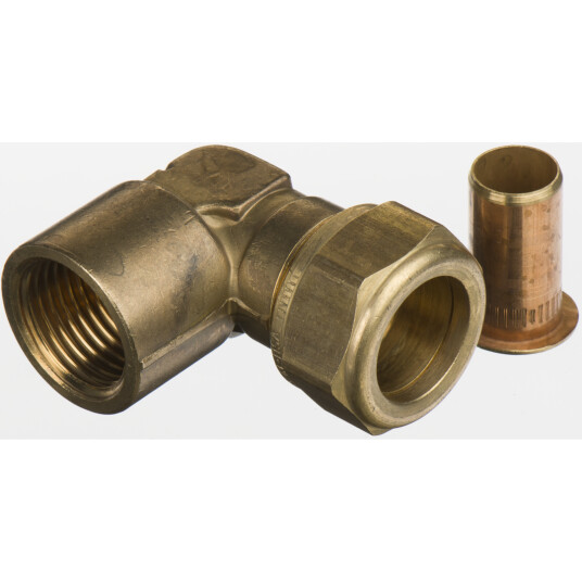 FIX-PRO VINKEL M/MUFFE 18MM X 1/2" TIL PEX-RØR