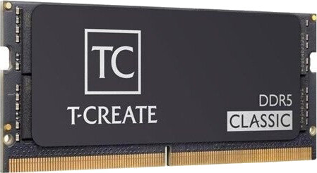 Team Group T-Create Classic SODIMM DDR5-5600 32GB CL46 Single Channel 1 pcs Svart Team Group T-Create Classic SODIMM DDR5-5600 32GB CL46 Single Channel 1 pcs Svart