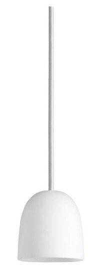 Piet Hein Super 90 Taklampe Opal med Hvit Ledning