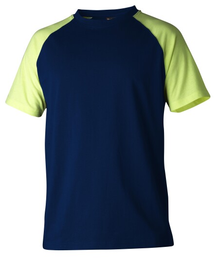 Top Swede T-Shirt 225 Marin/gul 3xl