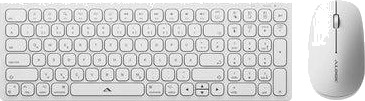 ALOGIC ASKBT2MCWH-DE Keyboard Mouse hvit ALOGIC ASKBT2MCWH-DE Keyboard Mouse hvit