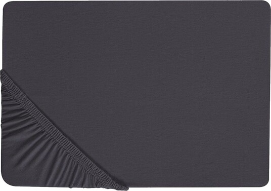 Laken med strikk Hofuf Svart 90x200 cm Svart 90x200 cm