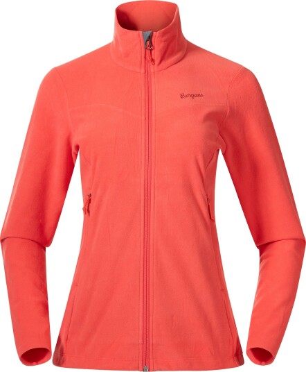 Bergans Women's Finnsnes Fleece Jacket Peachy Red XL