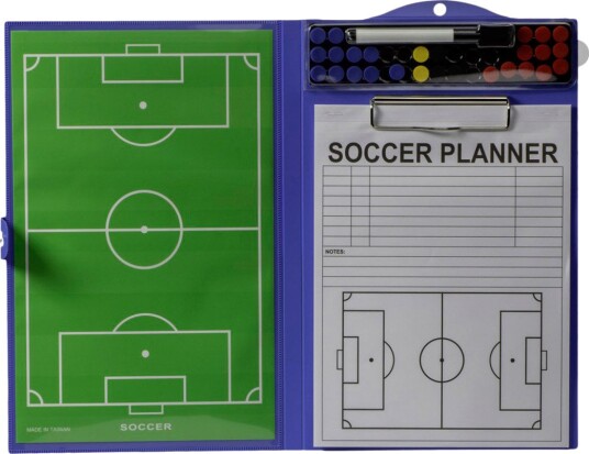 Fotball Rucanor Trener-taktikktavle 36 x 47 cm