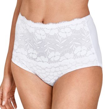 Miss Mary Jacquard And Lace Girdle Truser Hvit 42 Dame Miss Mary Jacquard And Lace Girdle Truser Hvit 42 Dame