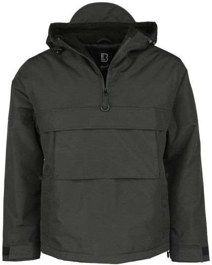 Brandit Vindjakke - Windbreaker Artctic - S til 5XL - Herrer - svart Brandit Vindjakke - Windbreaker Artctic - S til 5XL - Herrer - svart