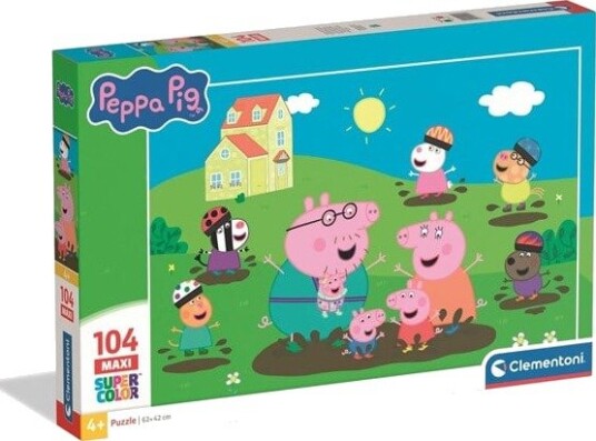 Clementoni Puzzle Maxi Peppa Pig 2026 104 pieces 2D Puslespill