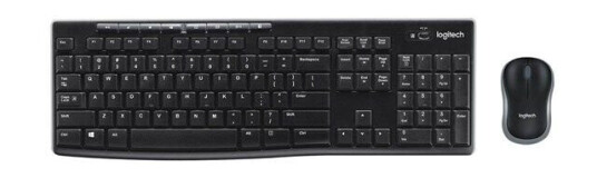 Logitech MK270 Wireless Combo - keyboard and mouse set - QWERTZ - Slovenian/Croatian - black - Tastatur & Mussett - Slovenian/Croatian - Svart Logitech MK270 Wireless Combo - keyboard and mouse set - QWERTZ - Slovenian/Croatian - black - Tastatur & Mussett - Slovenian/Croatian - Svart