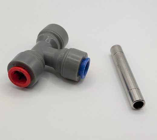 Kegland T-Stykke 9,5mm for Thermowell Duotight hurtigkobling Kegland T-Stykke 9,5mm for Thermowell Duotight hurtigkobling