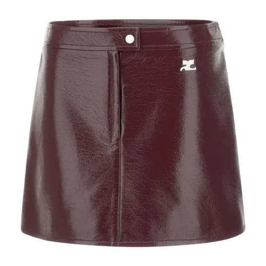 Courrèges Dame Skjørt Rød S, Courrèges Dame Skjørt Rød S,