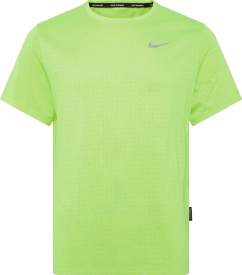 Nike M Nk Df Breathe Miler Ss Top Yellow XXL