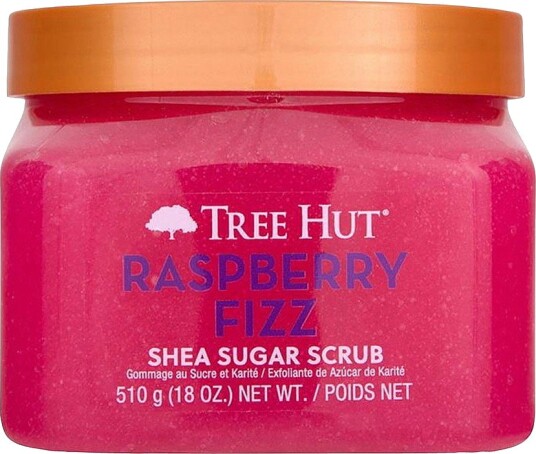 Tree Hut Shea Sugar Scrub Raspberry Fizz 510G Rosa Tree Hut Shea Sugar Scrub Raspberry Fizz 510G Rosa