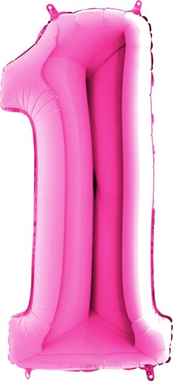 Ballongkungen Tallballong Rosa Metallic Tall 1 15801P
