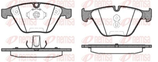 Bremseklosser REMSA 0857.30